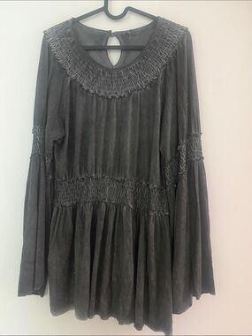 POL long sleeve boho styled dress